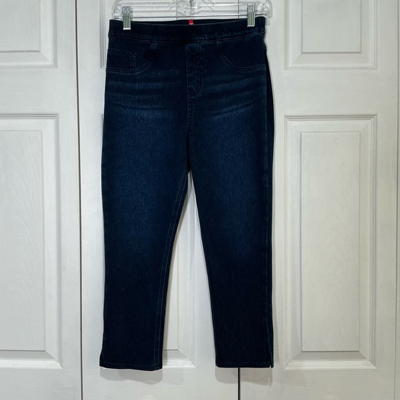 SPANX Denim - 🤎 Spanx Jean-ish Leggings Cropped - Size Medium